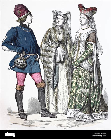National Costume Clothes History Of The Costumes Noblemen England