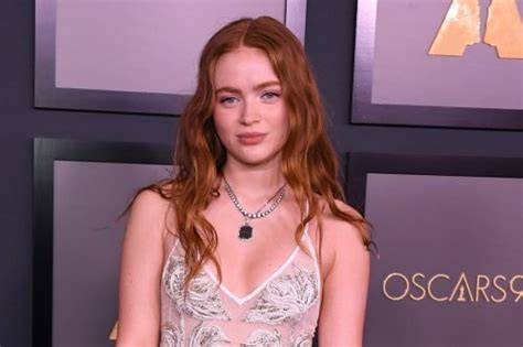 Sadie Sink Sparkles In Sheer Gown And White Hot Pumps At Governors