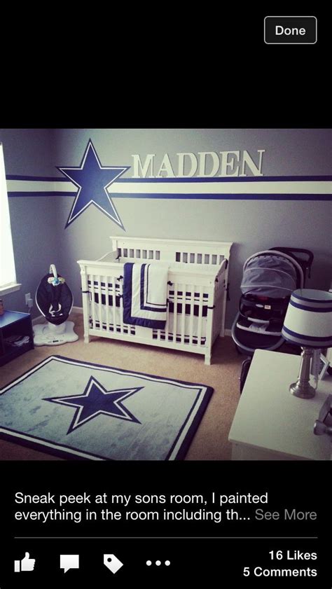 Shop for dorm decor to make any dorm room or college apartment feel like home. Dallas cowboys nursery.. I may have to find a cowboys baby ...