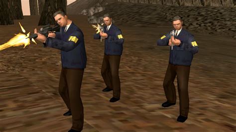 Gta San Andreas Fbi Agent Bodyguards For Android Mod