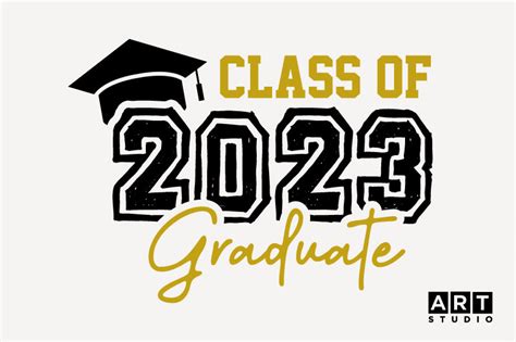Class Of 2023 Graduate Svg Graduation Graphic By Craftartstudio