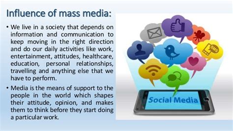 The Impact Of Mass Media On Daily Life