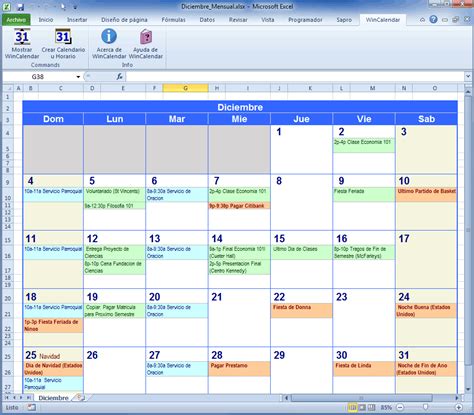 Calendario En Excel Abril 2016 Excel Calendar Excel Calendar