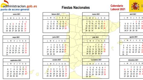 Calendario Laboral 2021 Próximos Días Festivos Puentes Y Semana Santa