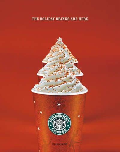 Starbucks Christmas Print Ad Creative Ads And More