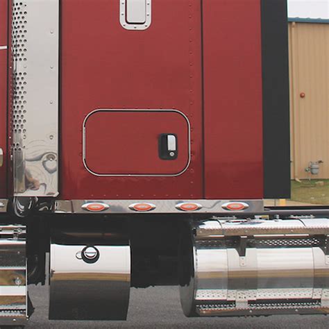Kenworth T680 T880 52 Sleeper Panels With Extension And M1 Lights By