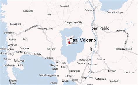 It consists of an island in lake taal, which is situated within a caldera formed by an earlier very large eruption. Taal Volcano Mountain Information