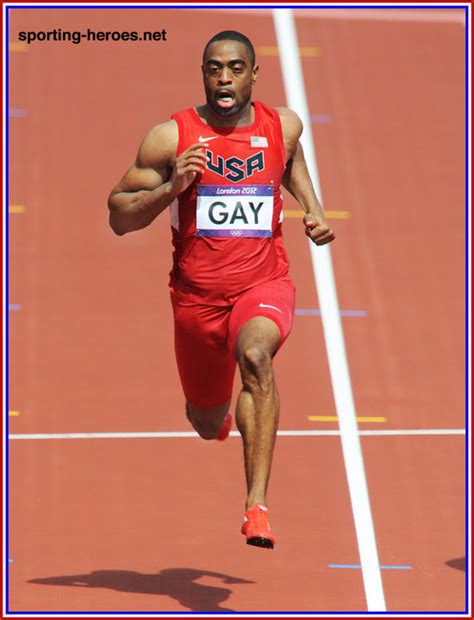 Gay Tyson Olympic 100 Metres Finalist In London 2012 Usa