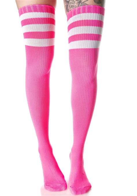 Pin By Briana On Cosplay Style In 2021 Thigh Highs Thigh High Socks Pink Thigh High Socks