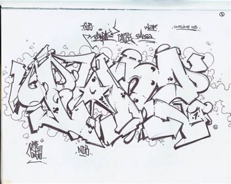 Graffiti Style Wildstyle Graffiti Gallery Photo Sketches Outline