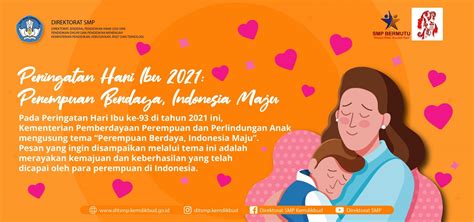 Peringatan Hari Ibu 2021 Perempuan Berdaya Indonesia Maju