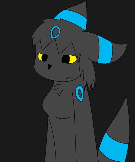 Shiny Umbreon Girl By Feather The Roo On Deviantart