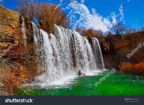 Cascada De San Pedro Waterfall Teruel Stock Photo 382629229 Shutterstock