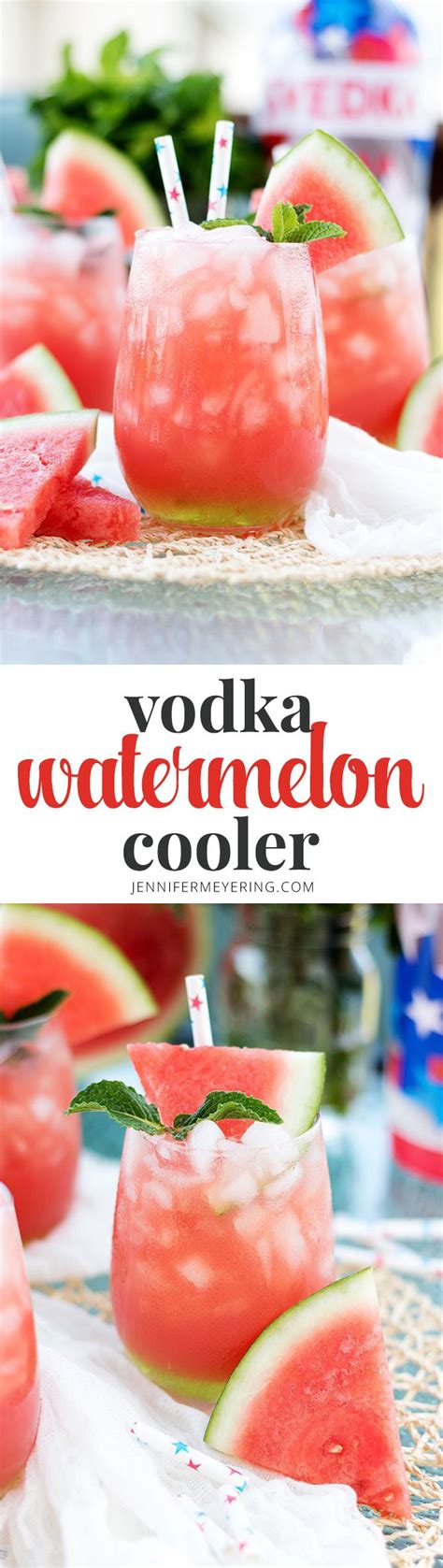 Vodka Watermelon Cooler Alcohol Recipes