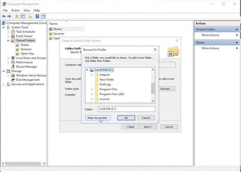 How To Create Shared Folder In Windows Server 2016