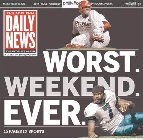 Photo Of The Day The Philadelphia Daily News Mlb Nbc Sports
