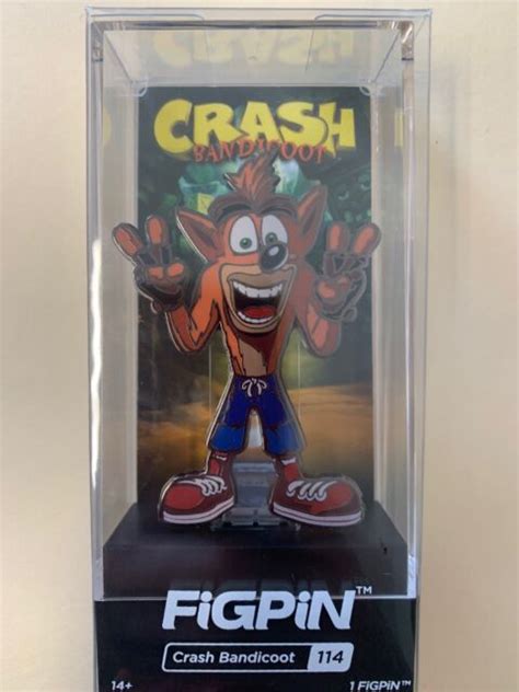 Fig Pin Crash Bandicoot 114 Brand New In A Case For Sale Online