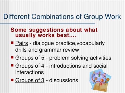 Pair Work And Group Work