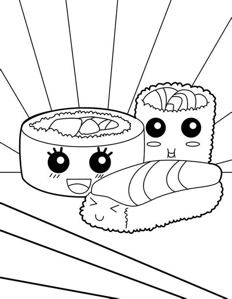 Baby doll refrigerator and food toys play. Kawaii Coloring Pages - Best Coloring Pages For Kids