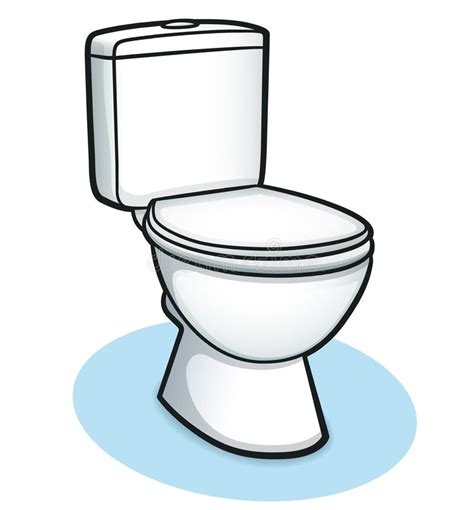 Vector Toilet Color Design Concept Stock Vector Illustration Of