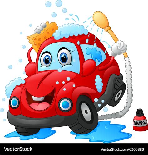 Cartoon Car Wash Clip Art