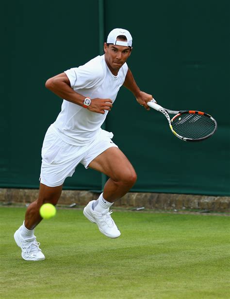 Photos Rafael Nadal Practices At Wimbledon Rafael Nadal Fans