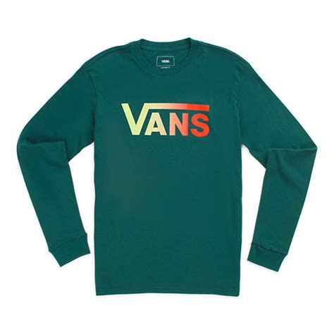 Boys Vans Classic Long Sleeve T Shirt Shop Boys Tops At Vans