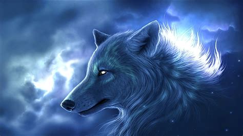 Fox Illustration Wolf Fantasy Art Animals Artwork Hd Wallpaper