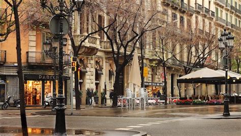 El Tráfico Peatonal En Las Principales Calles Comerciales Españolas