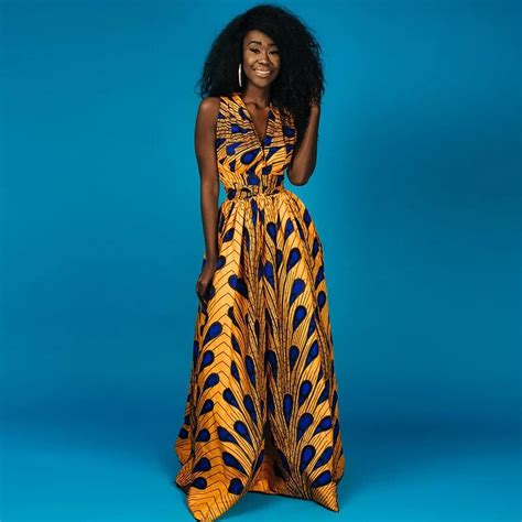 2018 New Arrival Fashion Style African Plus Size Women Dress M Xxxl In