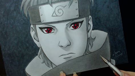 Speed Drawing Uchiha Shisui Naruto Youtube