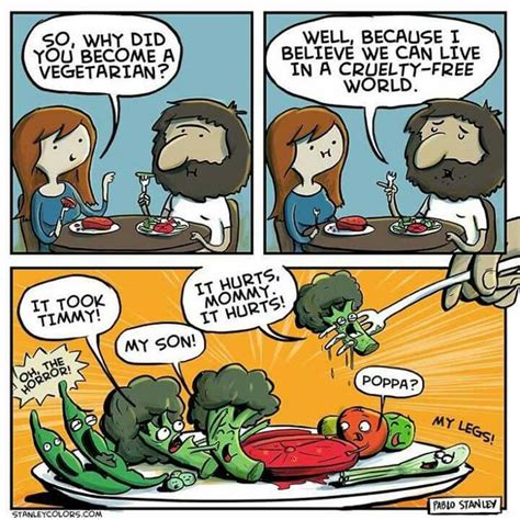 Vegetarians Haha Funny Memes Just For Laughs Funny Cartoon
