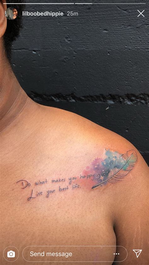 Watercolor Tattoo On Dark Skin Tattoos For Women Flowers Tasteful