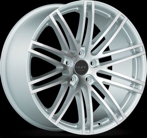 Wheel Resource Inc Ruff Racing R955 Silver Machined Discontinued