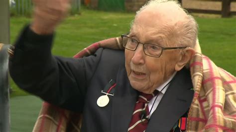 Captain Tom Celebrates His 100th Birthday After Raising Millions For