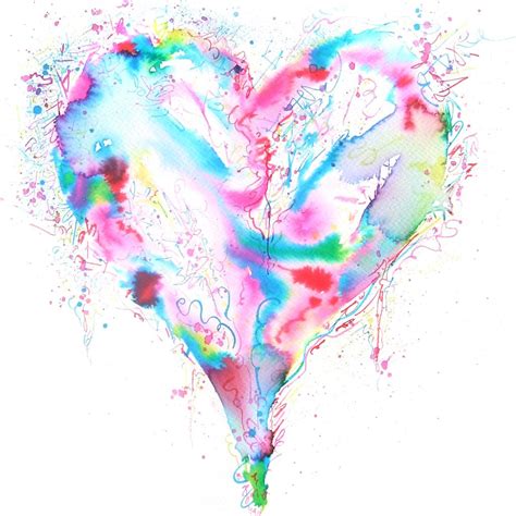 Delicate Watercolor Hearts To Fill Your Day With Love 💖🎨