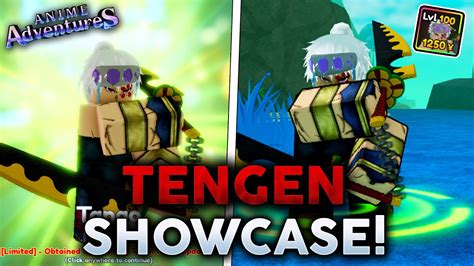 Tengen Uzui Tango Showcase Anime Adventures Roblox Youtube