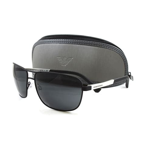 Emporio Armani Mens Ea2033 Sunglasses Black Emporio Armani And Hugo Boss Touch Of Modern