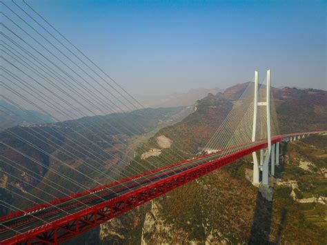 Here Are Some Stunning Images Of Worlds Highest Bridge In China