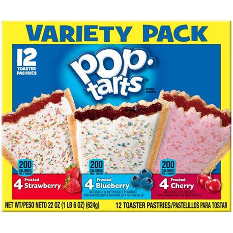 pop tarts variety pack frosted toaster pastries 12ct hy vee aisles online grocery shopping