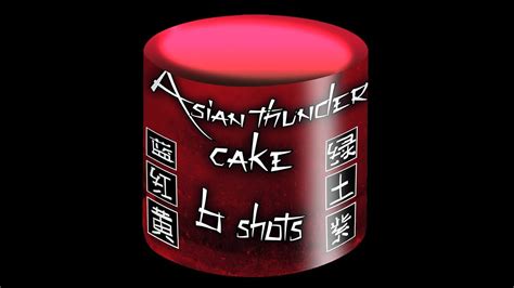 Asian Thunder Cake Bestelvuurwerknl 1510 Gbv Weco Vuurwerk Youtube