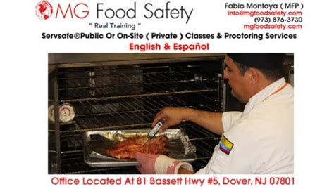 The efoodcard.com food handler card is accepted everywhere in the state of illinois including chicago. Food Handlers License Morris County NJ - MG FOOD SAFETY