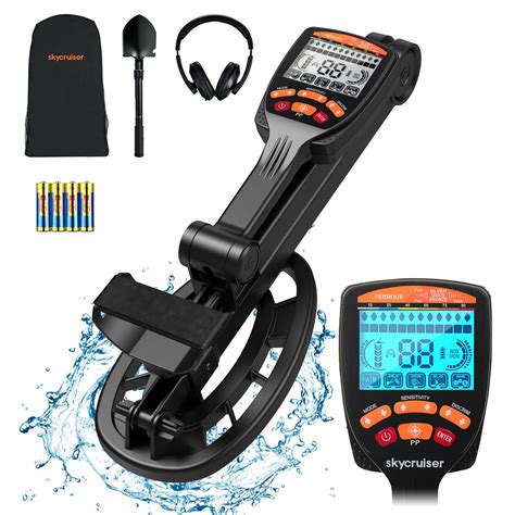 Sunpow Foldable Metal Detector For Adults Professional Waterproof