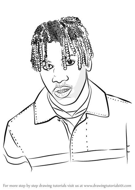 Learn How To Draw Lil Yachty Rappers Step By Step Drawing Tutorials