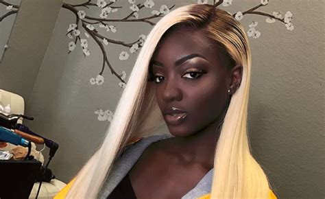 Medium brown and light blonde hues are a good selection for you. PHOTOS: This 18-year-old dark-skinned beauty has been ...