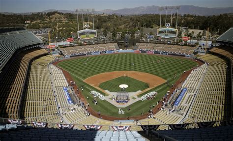 Photos Dodger Stadium Renovation Los Angeles Times