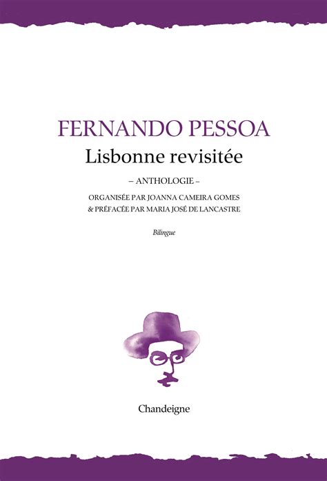 Fernando Pessoa Lisbonne Revisitée Anthologie Editions Chandeigne