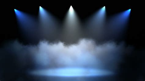 Stage With Spot Lighting Shining Stock Footage Video 100 Royalty