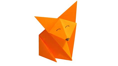 How To Make Origami Fox