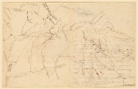 1816 Creek Indians Map Of Alabama And Georgia Etsy In 2022 Creek